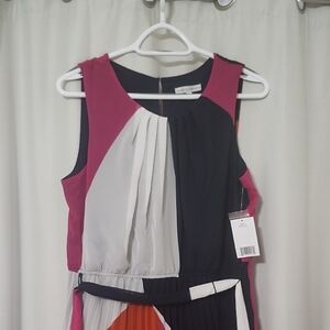 Sandra Darren Colorblock Dress - Kohls